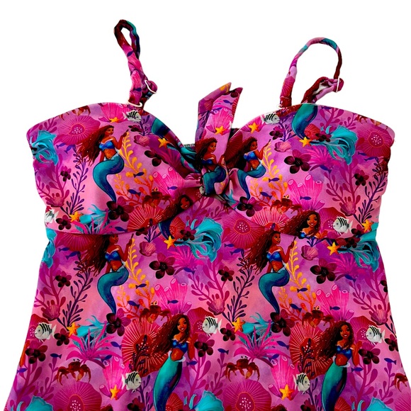 Disney  swimsuit for Mama and daughter adult size M kid size 6 to 12 months. - Picture 1 of 7